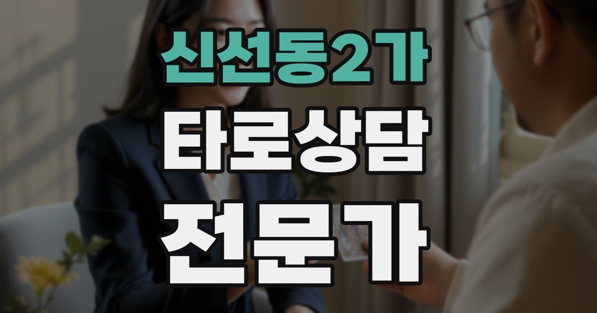 신선동2가 타로상담전문가 자격증