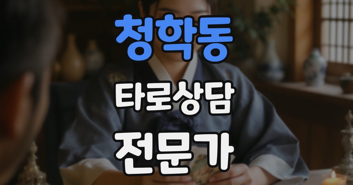 청학동 타로상담전문가 자격증