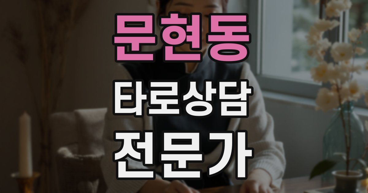 문현동 타로상담전문가 자격증