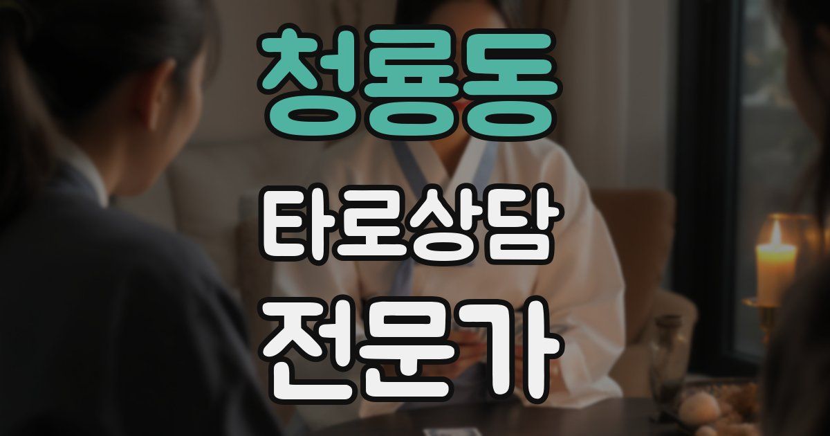 청룡동 타로상담전문가 자격증
