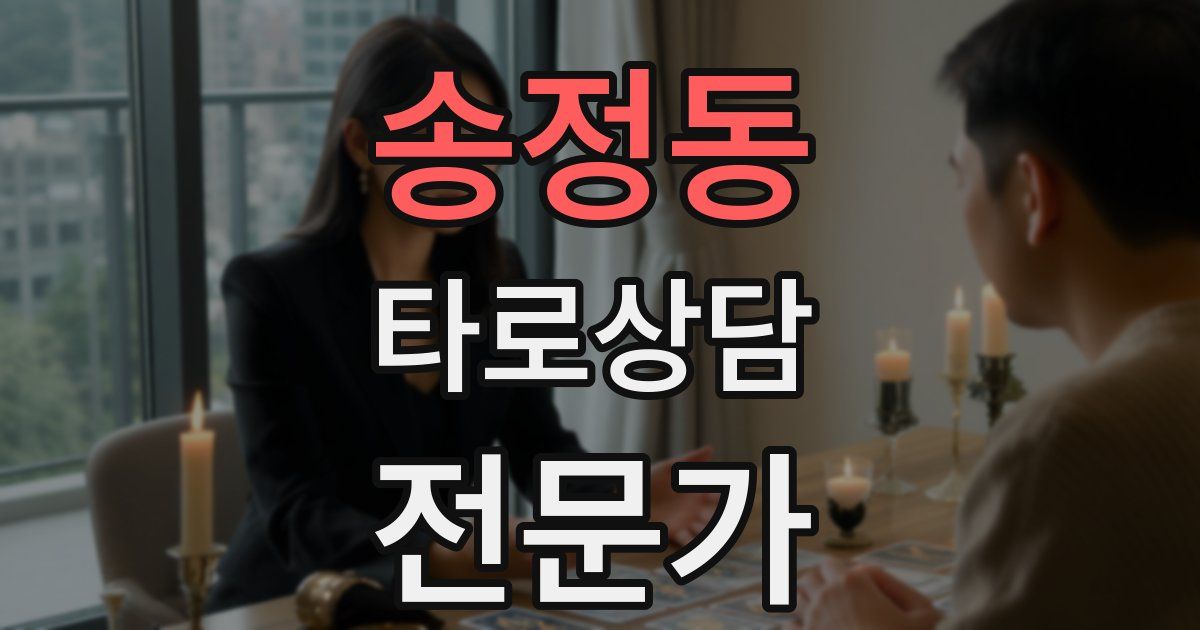 송정동 타로상담전문가 자격증