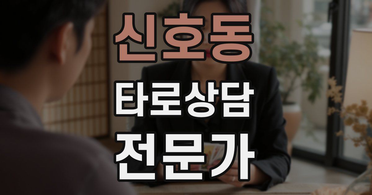 신호동 타로상담전문가 자격증