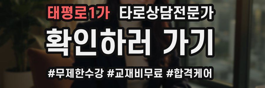 태평로1가 타로상담전문가 자격증