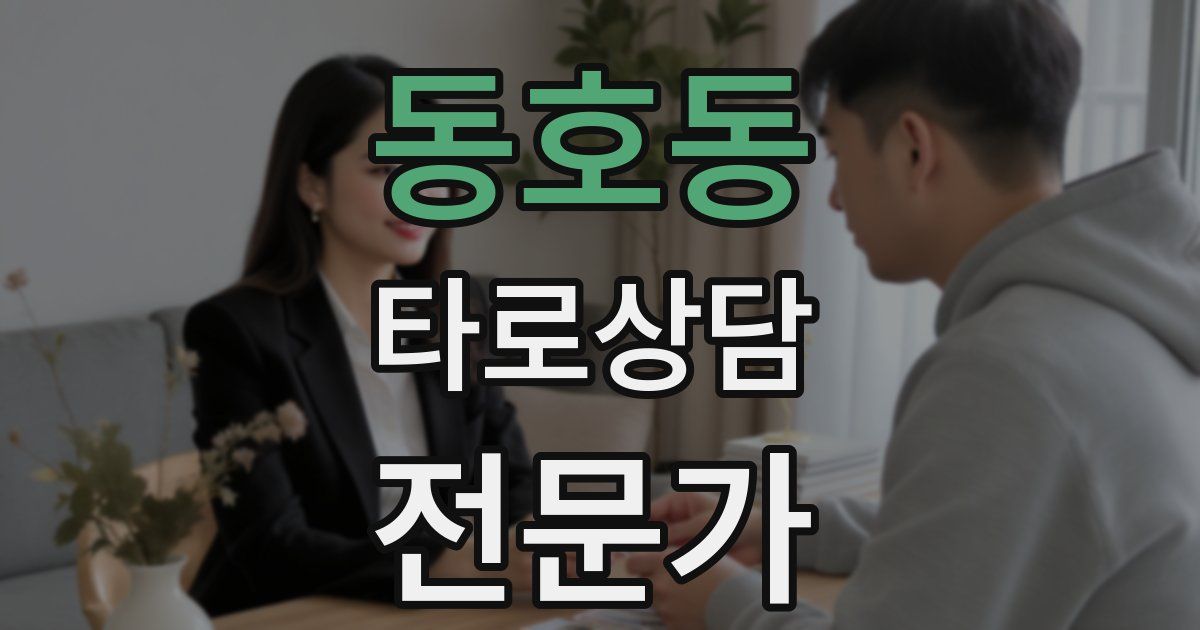 동호동 타로상담전문가 자격증