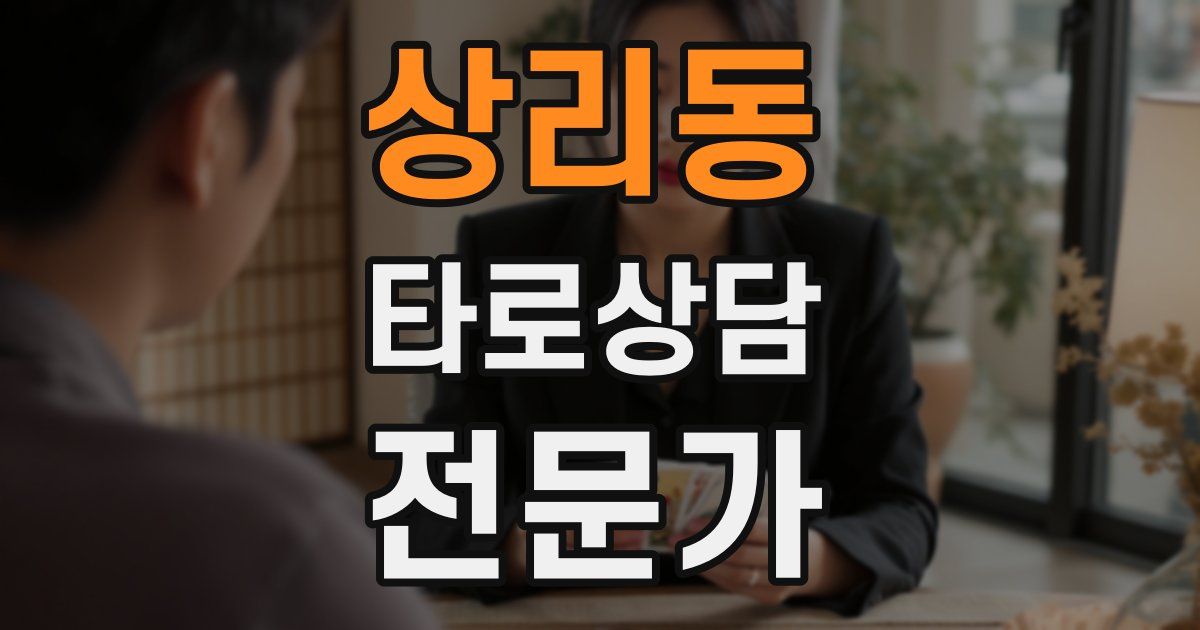 상리동 타로상담전문가 자격증