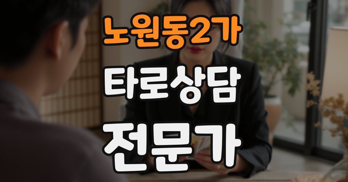 노원동2가 타로상담전문가 자격증