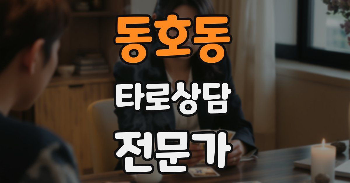 동호동 타로상담전문가 자격증