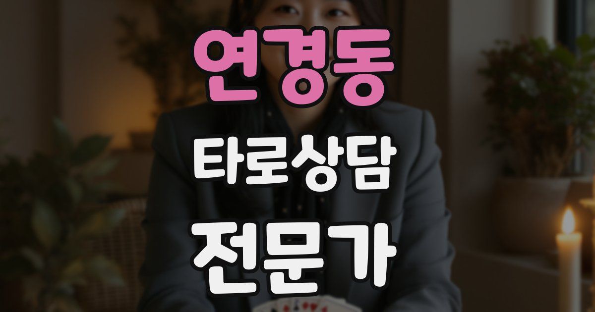 연경동 타로상담전문가 자격증