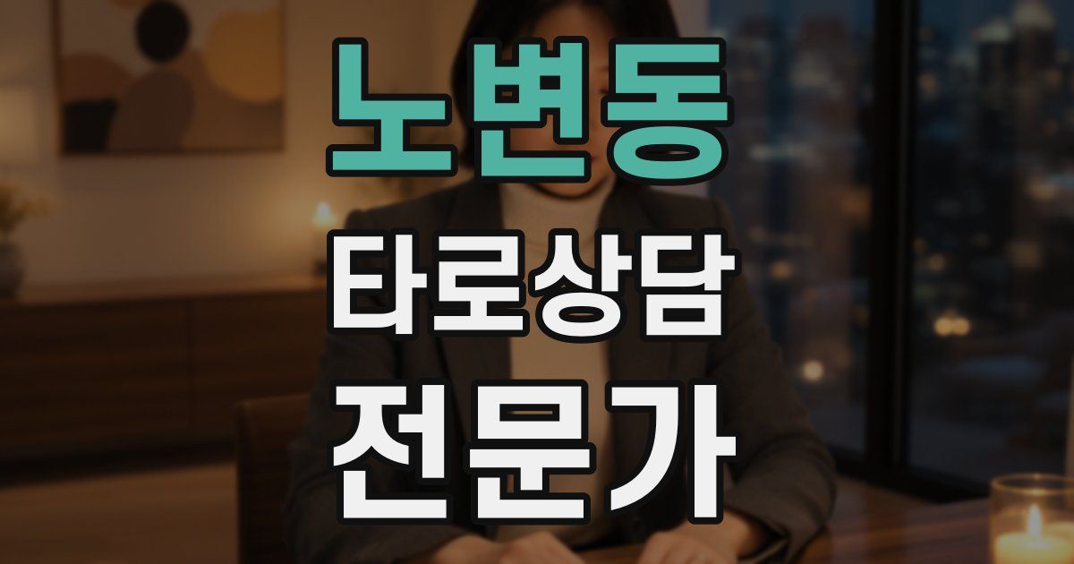 노변동 타로상담전문가 자격증