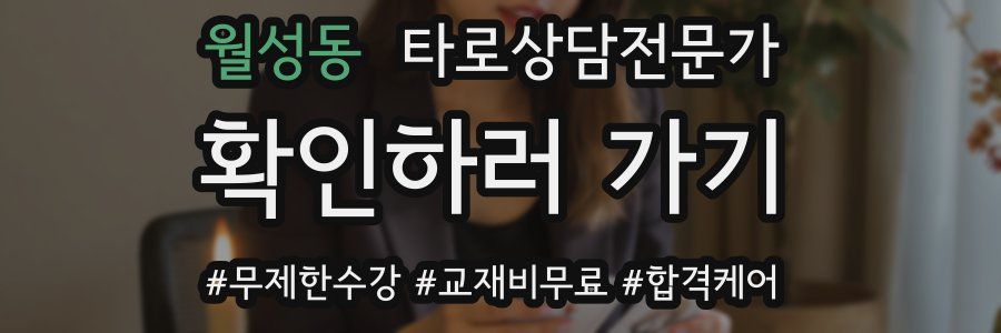 월성동 타로상담전문가 자격증