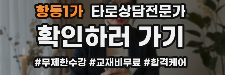 항동1가 타로상담전문가 자격증