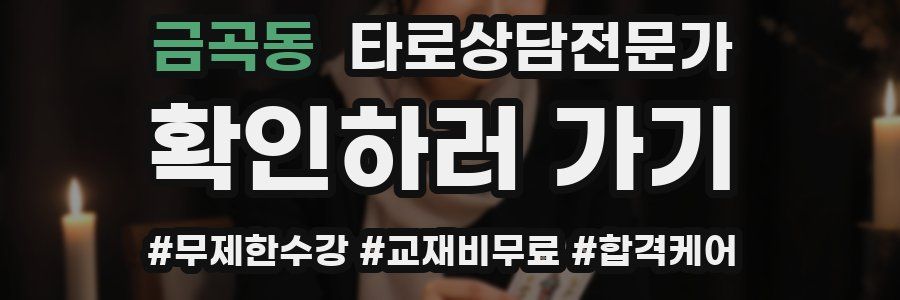 금곡동 타로상담전문가 자격증