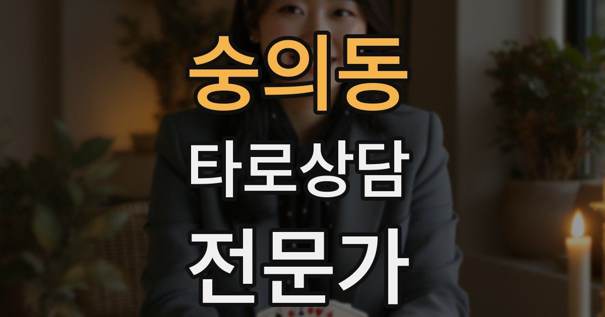 숭의동 타로상담전문가 자격증