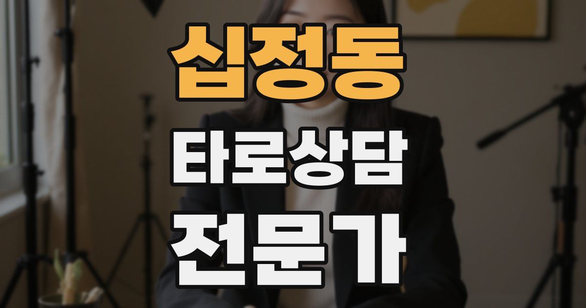 십정동 타로상담전문가 자격증