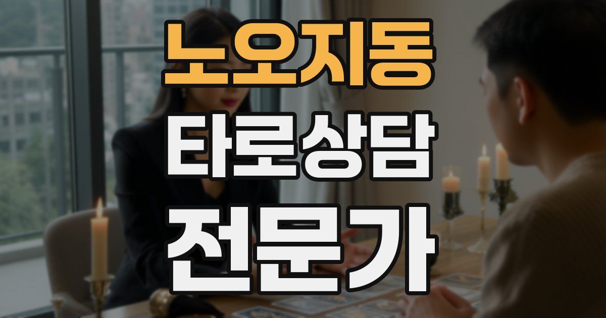 노오지동 타로상담전문가 자격증