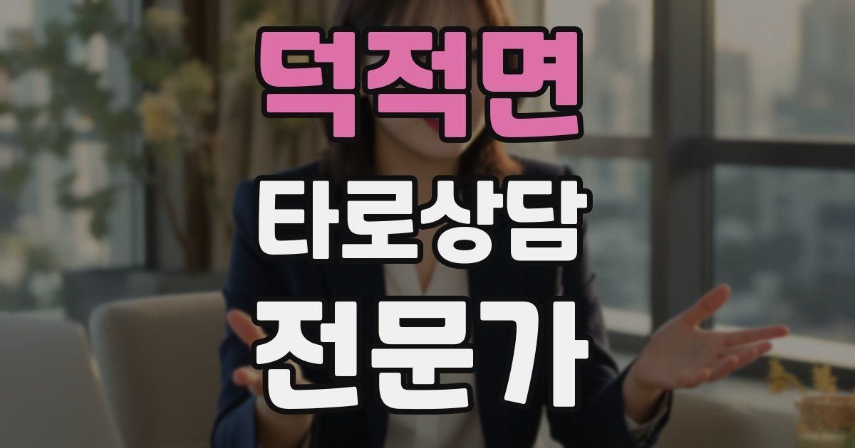 덕적면 타로상담전문가 자격증