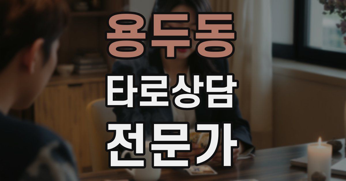 용두동 타로상담전문가 자격증