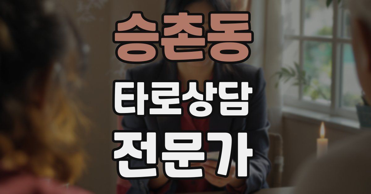 승촌동 타로상담전문가 자격증