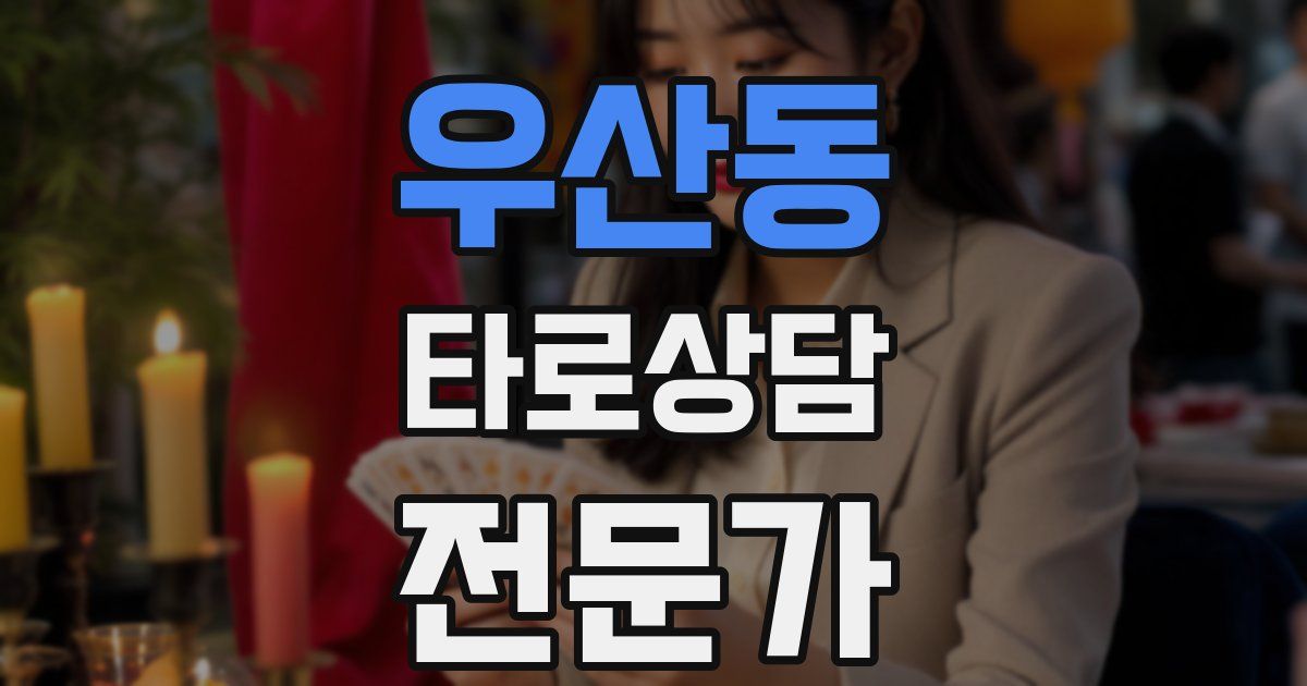 우산동 타로상담전문가 자격증