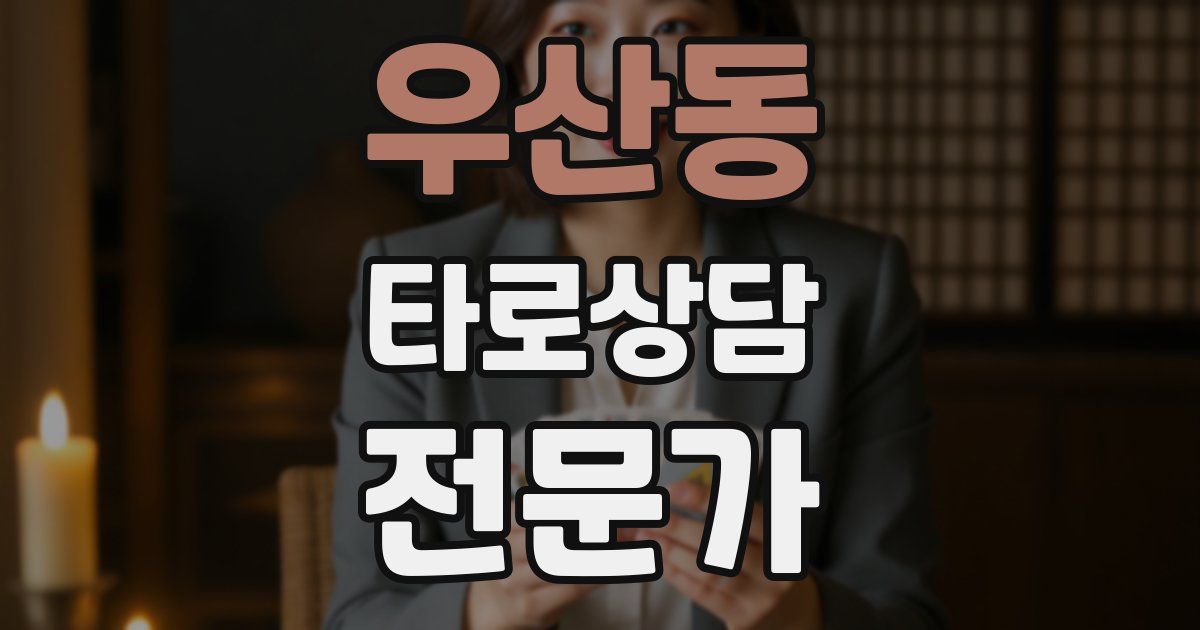 우산동 타로상담전문가 자격증