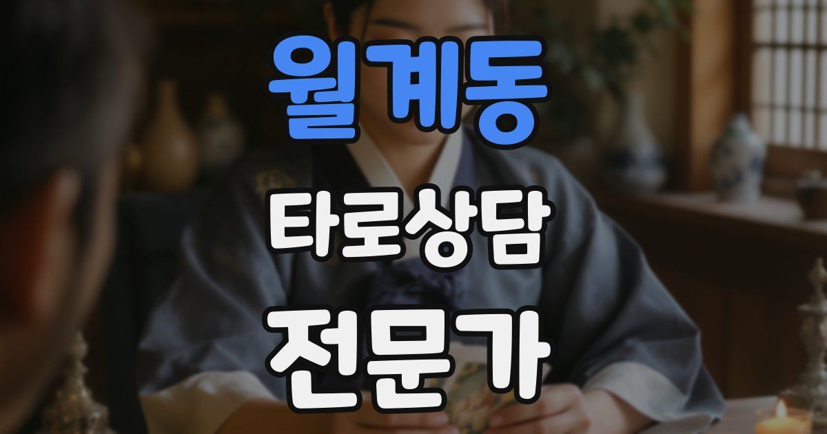 월계동 타로상담전문가 자격증