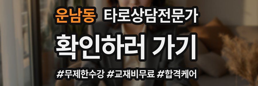 운남동 타로상담전문가 자격증