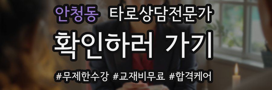 안청동 타로상담전문가 자격증