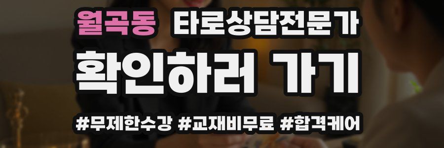 월곡동 타로상담전문가 자격증