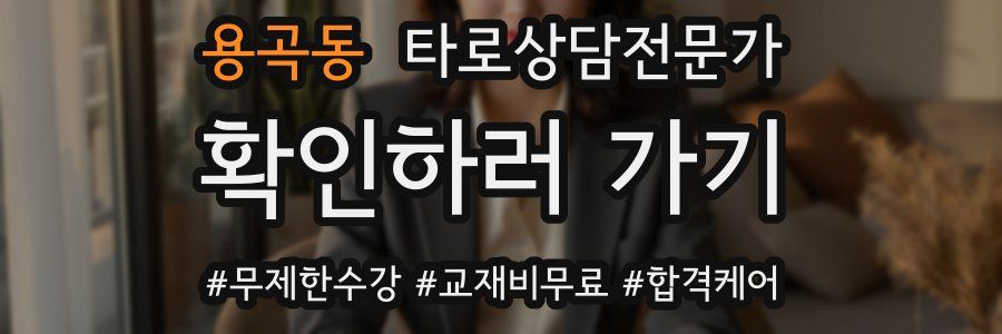 용곡동 타로상담전문가 자격증