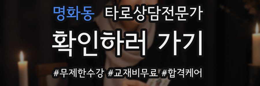 명화동 타로상담전문가 자격증