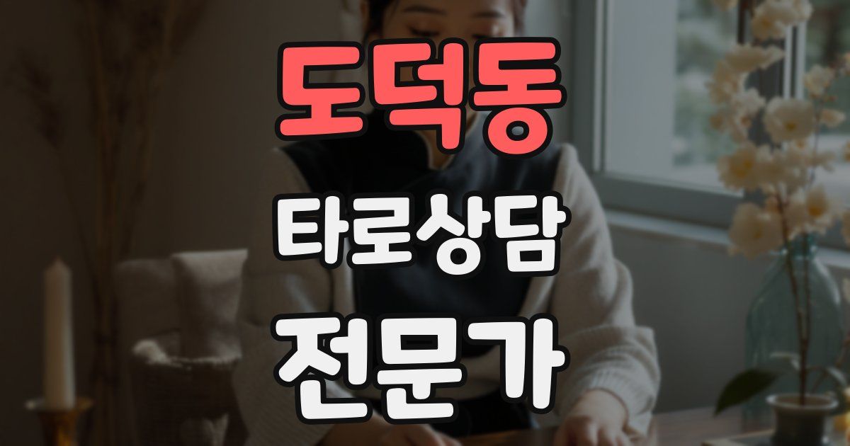 도덕동 타로상담전문가 자격증