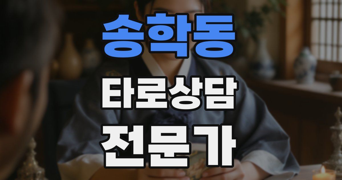 송학동 타로상담전문가 자격증