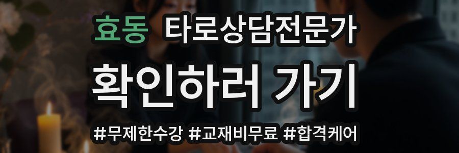효동 타로상담전문가 자격증