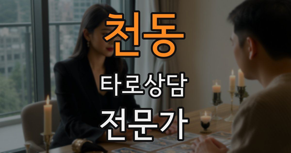 천동 타로상담전문가 자격증
