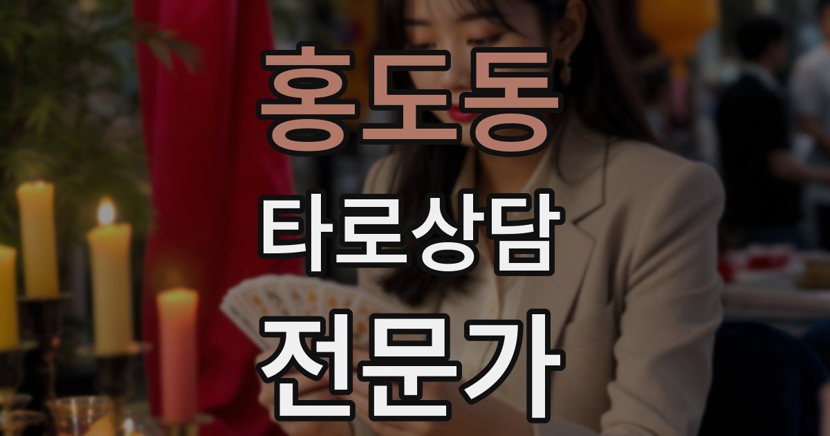 홍도동 타로상담전문가 자격증