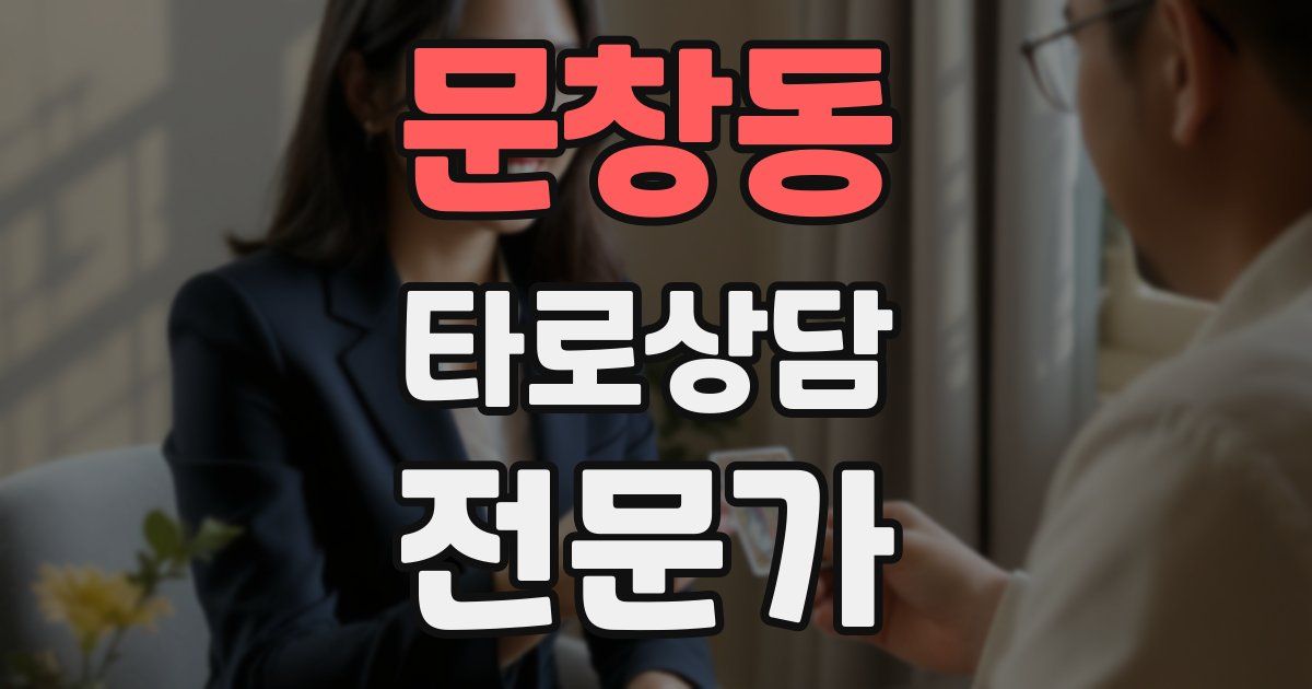 문창동 타로상담전문가 자격증