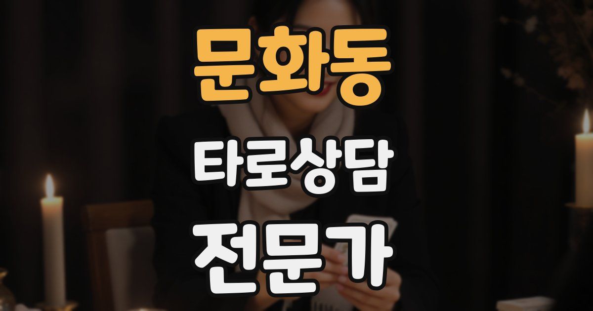 문화동 타로상담전문가 자격증