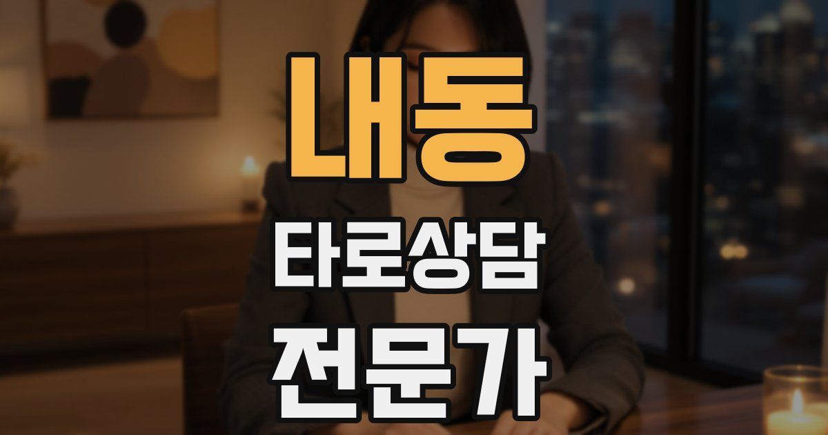 내동 타로상담전문가 자격증