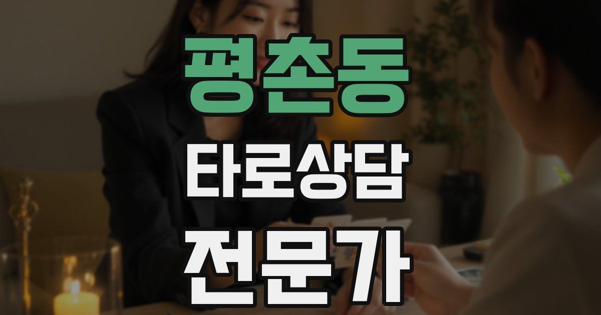 평촌동 타로상담전문가 자격증