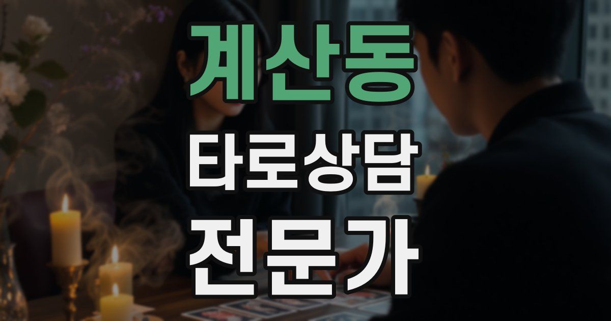 계산동 타로상담전문가 자격증