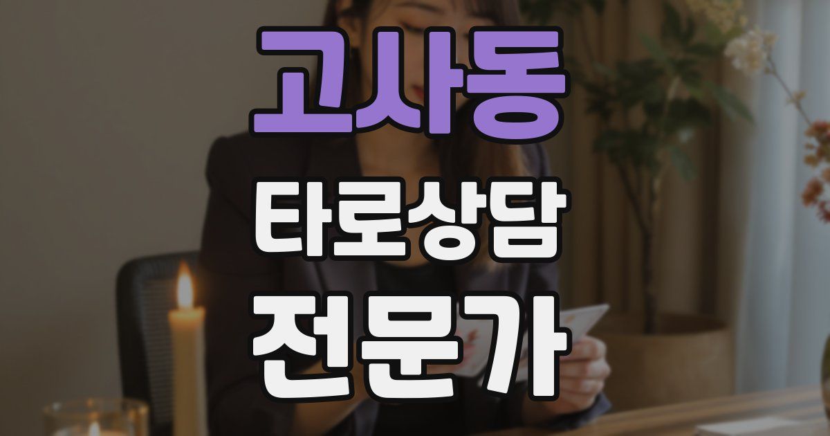 고사동 타로상담전문가 자격증