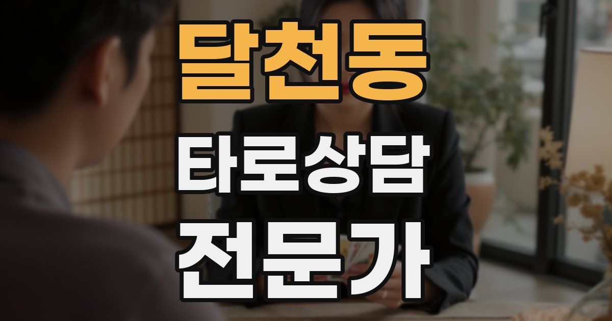 달천동 타로상담전문가 자격증