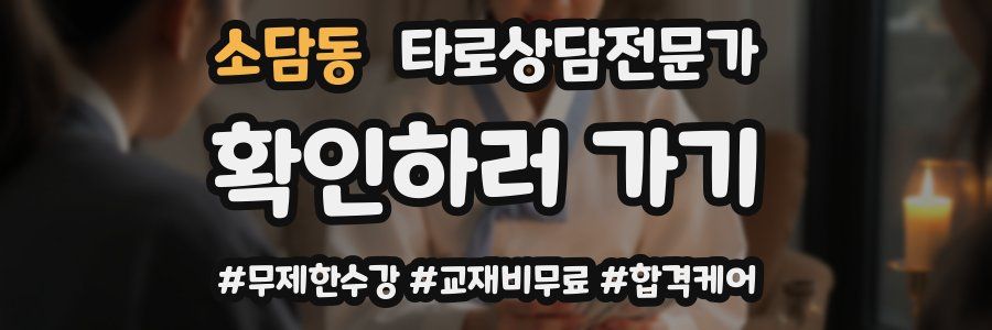 소담동 타로상담전문가 자격증
