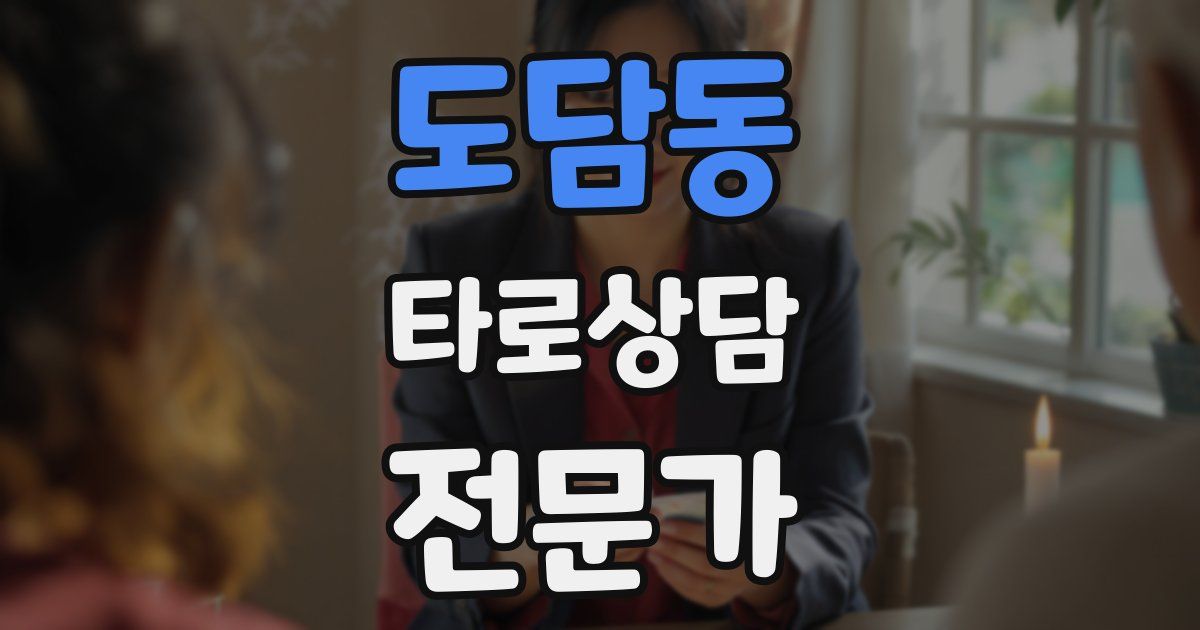 도담동 타로상담전문가 자격증