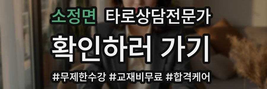 소정면 타로상담전문가 자격증