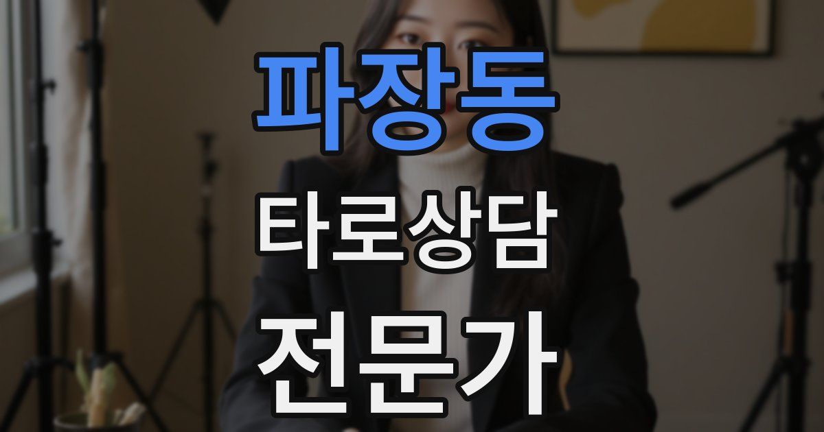 파장동 타로상담전문가 자격증