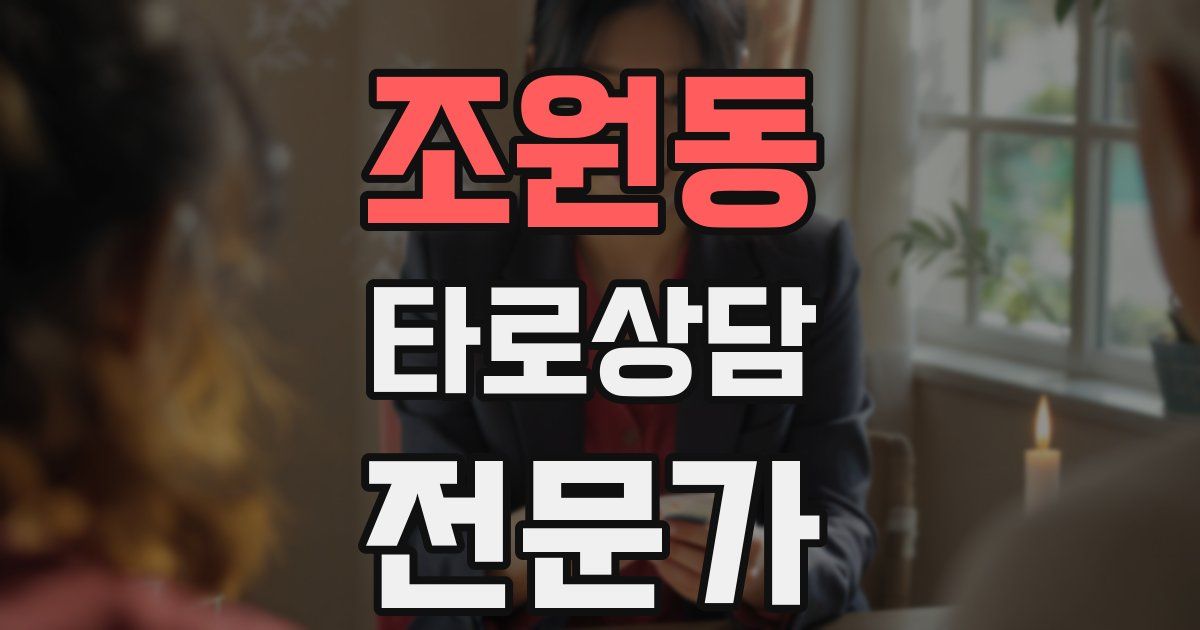 조원동 타로상담전문가 자격증