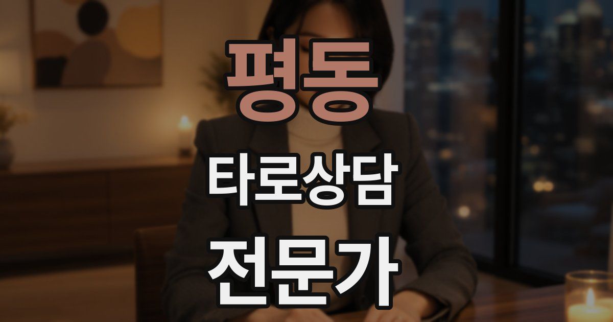 평동 타로상담전문가 자격증