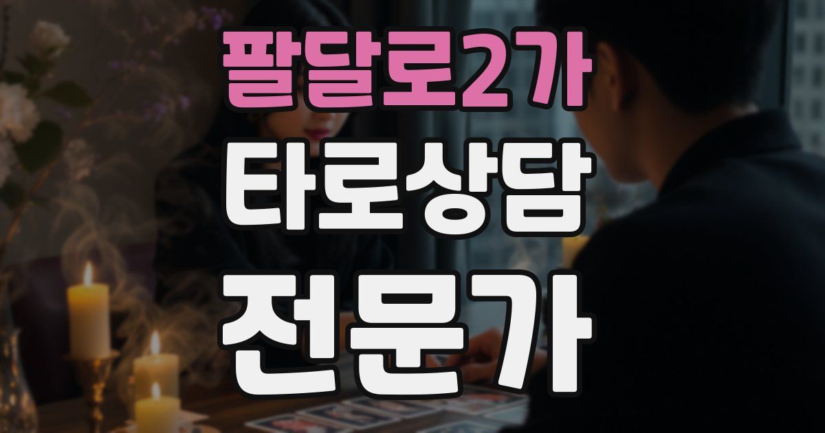 팔달로2가 타로상담전문가 자격증