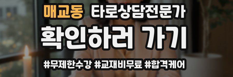 매교동 타로상담전문가 자격증